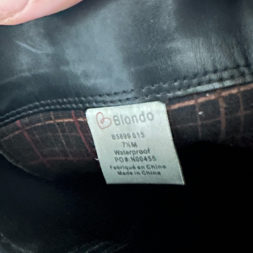 Suede Waterproof Riding Boots - Picture 4 of 4